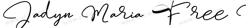 Jadyn Maria Free Reg字体转换
